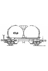 NVM 20.06.022 Druck Silowagen Zug Uces 91.211.636 auf 0 für Phantom II (64 mm)