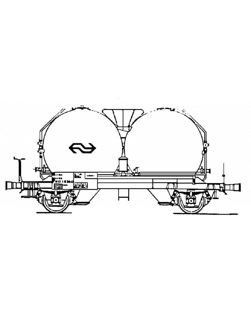 NVM 20.06.022 Druck Silowagen Zug Uces 91.211.636 auf 0 für Phantom II (64 mm)