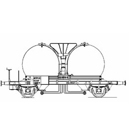 MBT 20.06.027 Drucksilo-Wagen Baureihe 99000 für Spur 0