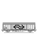MBT 20.06.030 Talbot sliding wall wagon NS Hbis 2184 216 3 219 to 424 for gauge I