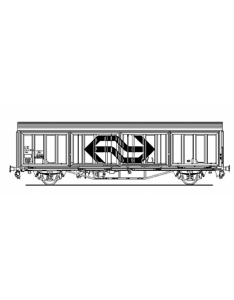 MBT 20.06.030 Talbot schuifwandwagen NS Hbis 2184 216 3 219 t/m 424 voor spoor I