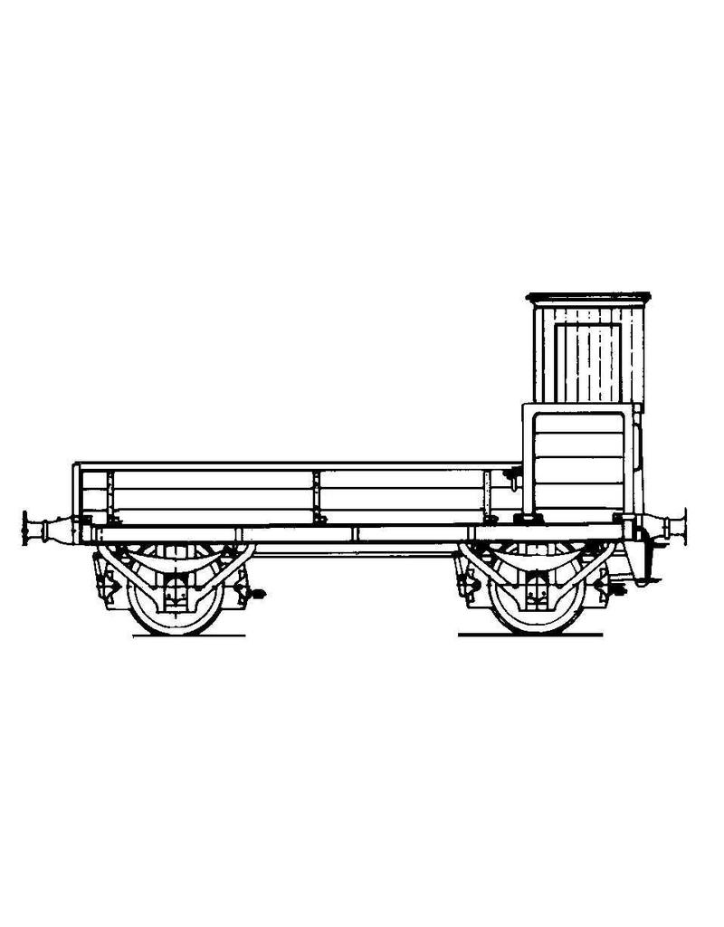 MBT 20.06.034 HIJSM sand wagon 2177-2181 for gauge 0
