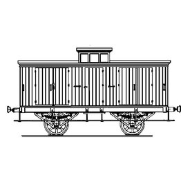 NVM 20.06.036 HSM bagagewagen 2 voor spoor 0