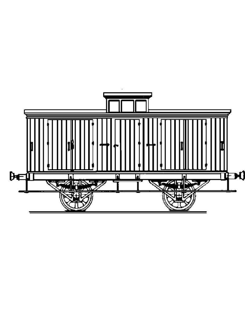 MBT 20.06.036 HSM Gepäckwagen 2 für Spur 0