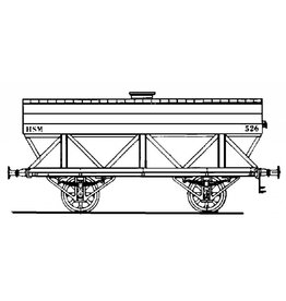 MBT 20.06.037 HSM waterwagen 526 voor spoor 0