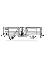 NVM 20.06.038 20 Tonnen Flachwagen NS Gtm (k) von 61.021 bis 61.620 für Spur 0