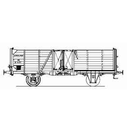 MBT 20.06.038 20 tons open goods wagon NS Gtm(k) 61021-61620 for gauge 0