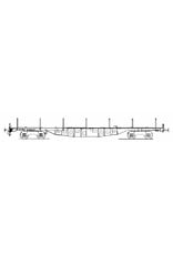 MBT 20.06.040 40 tons platte wagen 89151-89175 voor spoor 0