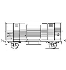 MBT 20.06.041 gesloten goederenwagen CHD 8526 voor spoor 0