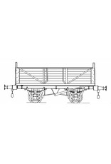 NVM 20.06.045 Engelse mineral wagon (2-assige open wagon) voor spoor I