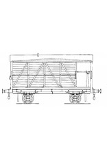 MBT 20.06.046 English brake van (guard's van) for Gauge 1