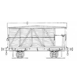 MBT 20.06.046 Engelse brake van (remmerswagon) voor spoor I