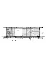 MBT 20.06.048 NS bagagewagen lokaalspoorwegen 14,15,16,18,19,20,26,27(Dl 111-116, 119 en 120)