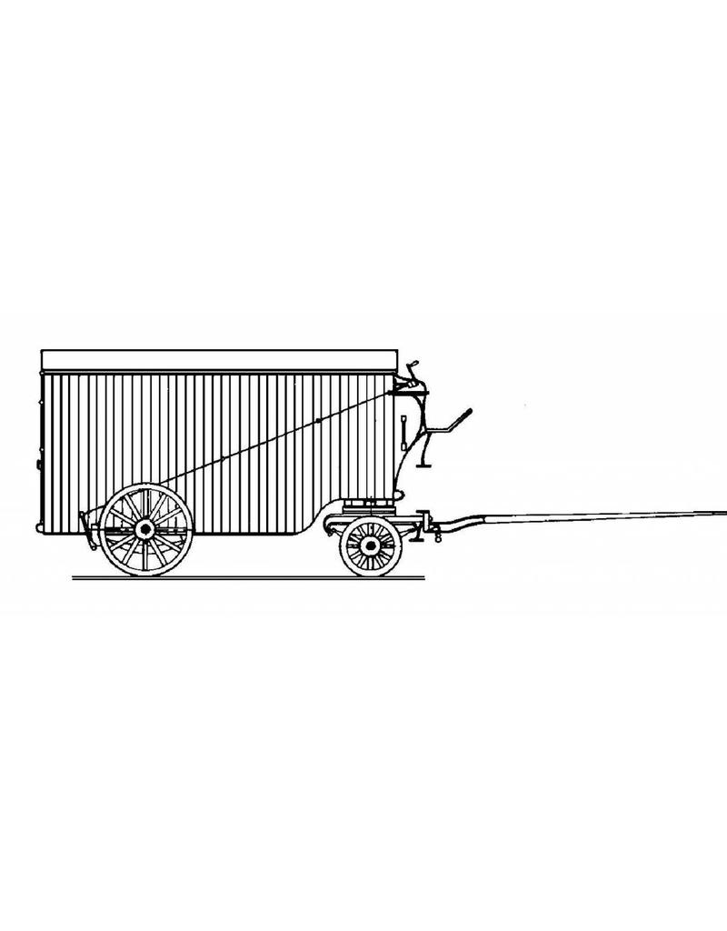 MBT 20.06.050 HIJSM furniture van 1-6, open wagon 1001-1016 for gauge 0