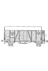 MBT 20.06.057 goederenwagen Deutsche Reichsbahn Ghhs voor spoor 0