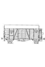 MBT 20.06.057 Güterwagen Deutsche Reichsbahn Ghhs für Spur 0