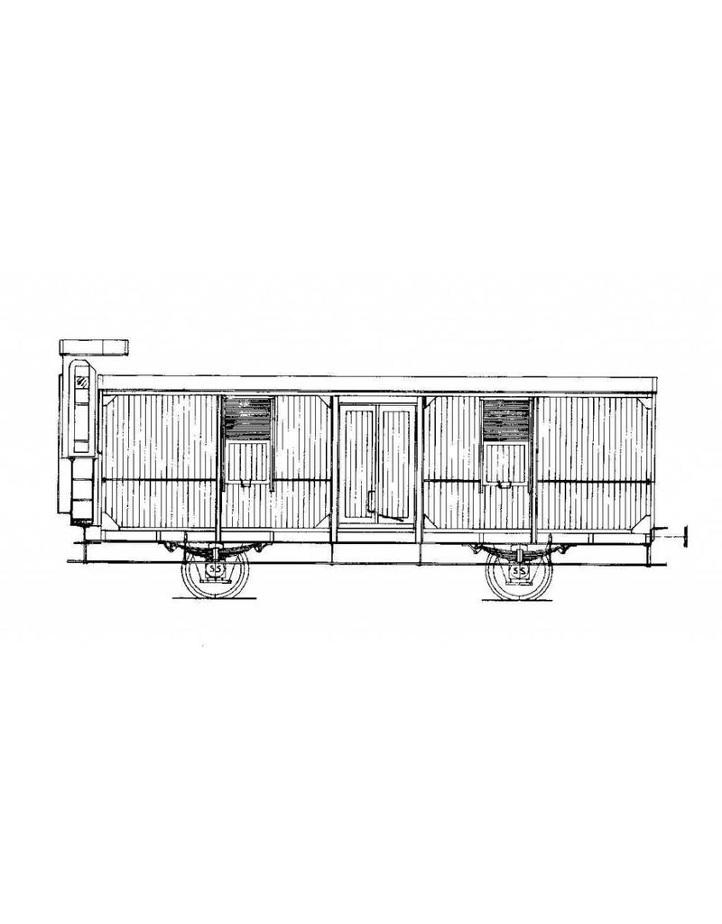 MBT 20.06.058 fruitwagen NS 26641 t/m 60 voor spoor 0