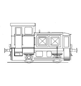 MBT 20.12.002 industrie-rangeerlocomotief Deutz voor spoor 0