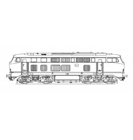 MBT 20.12.003 diesellocomotief DB 215 voor spoor 0