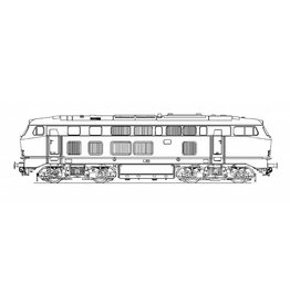 NVM 20.12.003 diesellocomotief DB 215 voor spoor 0