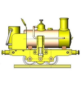 NVM 20.20.015 / A "Cracker" B Lokomotive für Spur 1