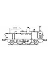MBT 20.20.018 tank locomotive series NS 7111-7125, ex-SS 531-545; for gauge 1 (45 mm)