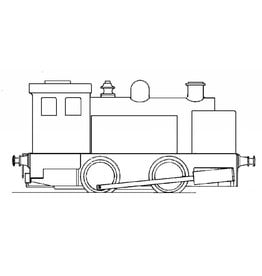 MBT 20.20.021 stoomlocomotief Bingo; voor spoor 0 (32 mm)