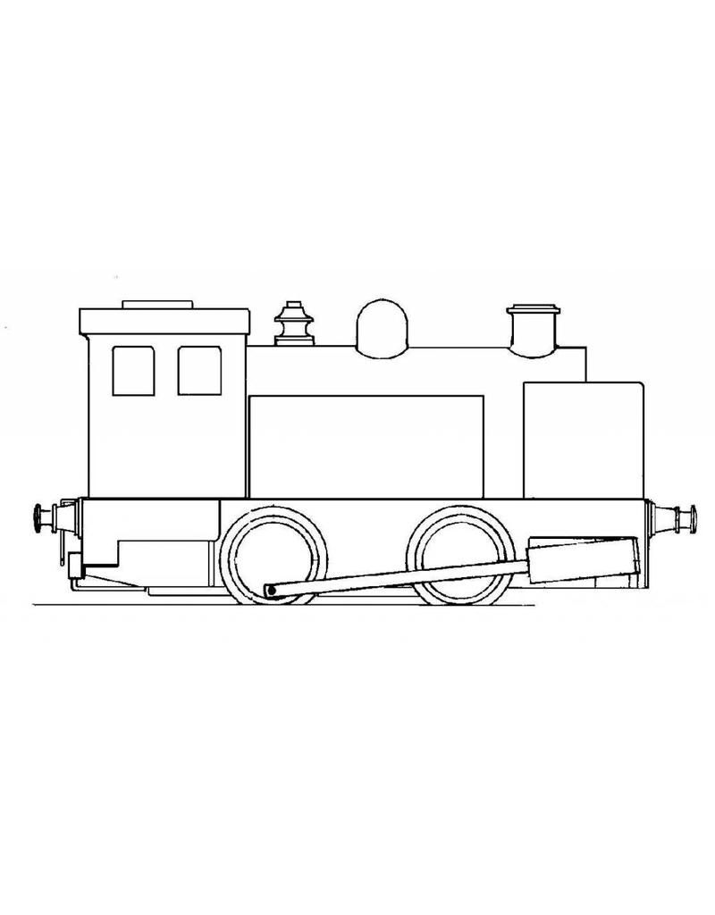 MBT 20.20.021 Dampflokomotive Bingo; für Spur 0 (32 mm)