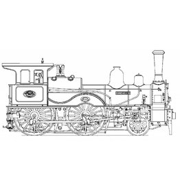 NVM 20.20.027 Steam Locomotive NS 1125 "Leeuwenhoek" - ("Fast Runner"); for track 3.5 "(89 mm)