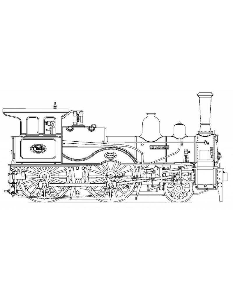 MBT 20.20.027 Steam Locomotive NS 1125 "Leeuwenhoek" - ("Snelloper"); for 3.5" (89 mm) gauge