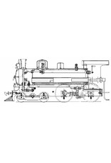 MBT 20.20.031 2-B personen tenderlocomotief SS 650; voor spoor 1 (45 mm)
