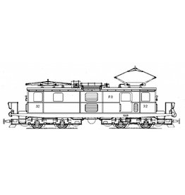 MBT 20.31.002 Electric locomotive HGe4/4 31-37 Furka-Oberalp Railway for H0 gauge