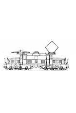 NVM 20.31.004 E-Lokomotive Ge 6/6 401-415 Rhätischen Bahn - "Crocodile" für Spur H0