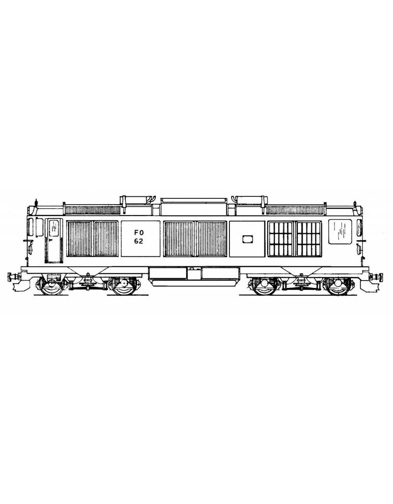 MBT 20.32.001 DE-locomotive Hge 61-62 Furka-Oberalpbahn for H0 gauge