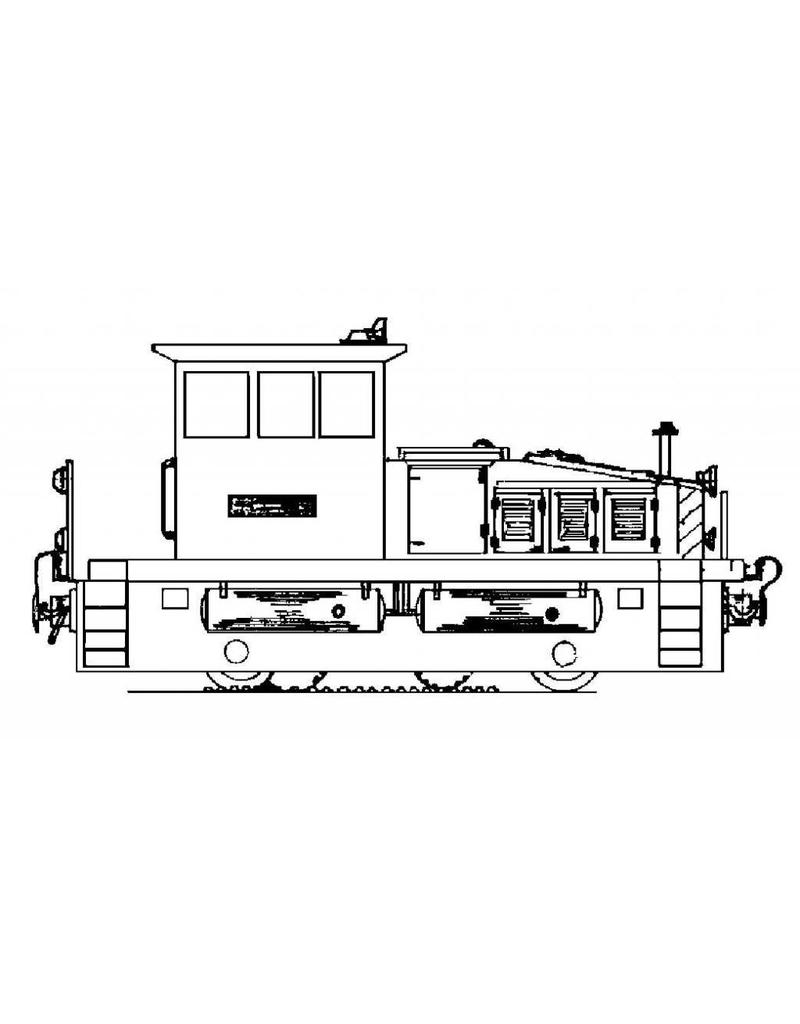 MBT 20.32.002 Deutz diesel rack locomotive for H0 gauge