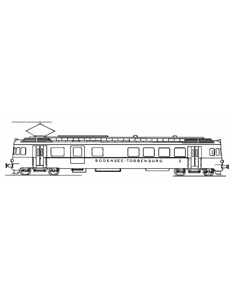 MBT 20.33.002 motorwagen Bfe 4/4 Bodensee-Toggenburg-Bahn voor spoor H0