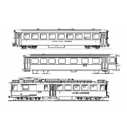 MBT 20.33.006 3-coach set BD He 4/4 Luzern-Stanz-Engelberg