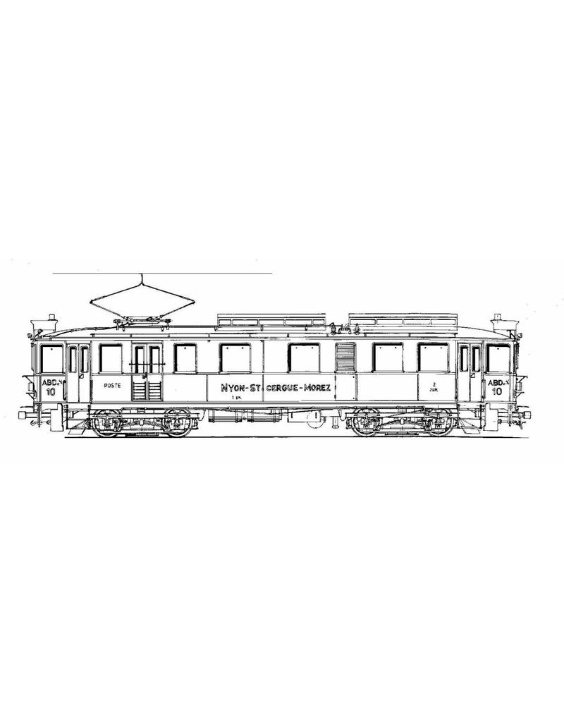 MBT 20.33.008 Triebwagen ABDe 4/4 10-11 Nyon-St Cergue-Morez