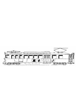 MBT 20.33.010 2-wagen treinstel BDr 317 met bar-rijtuig RV Bern - Solothurn voor spoor H0