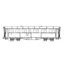 MBT 20.35.003 rijtuig AB4u 4162-63 Furka-Oberalpbahn voor spoor H0