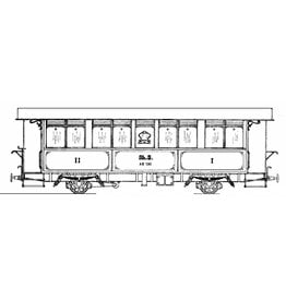 MBT 20.35.005 personenrijtuig A 11-13 Rhaetische Bahn voor spoor 0