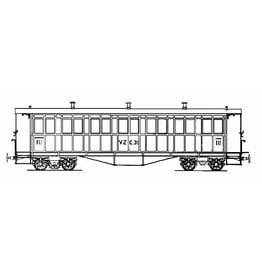 MBT 20.35.006 personenrijtuig C4 30-34 Brig-Visp-Zermatt-Bahn voor spoor 0