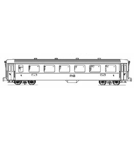 MBT 20.35.009 passenger carriage A 1253-56 Rhaetian Railway for TT gauge