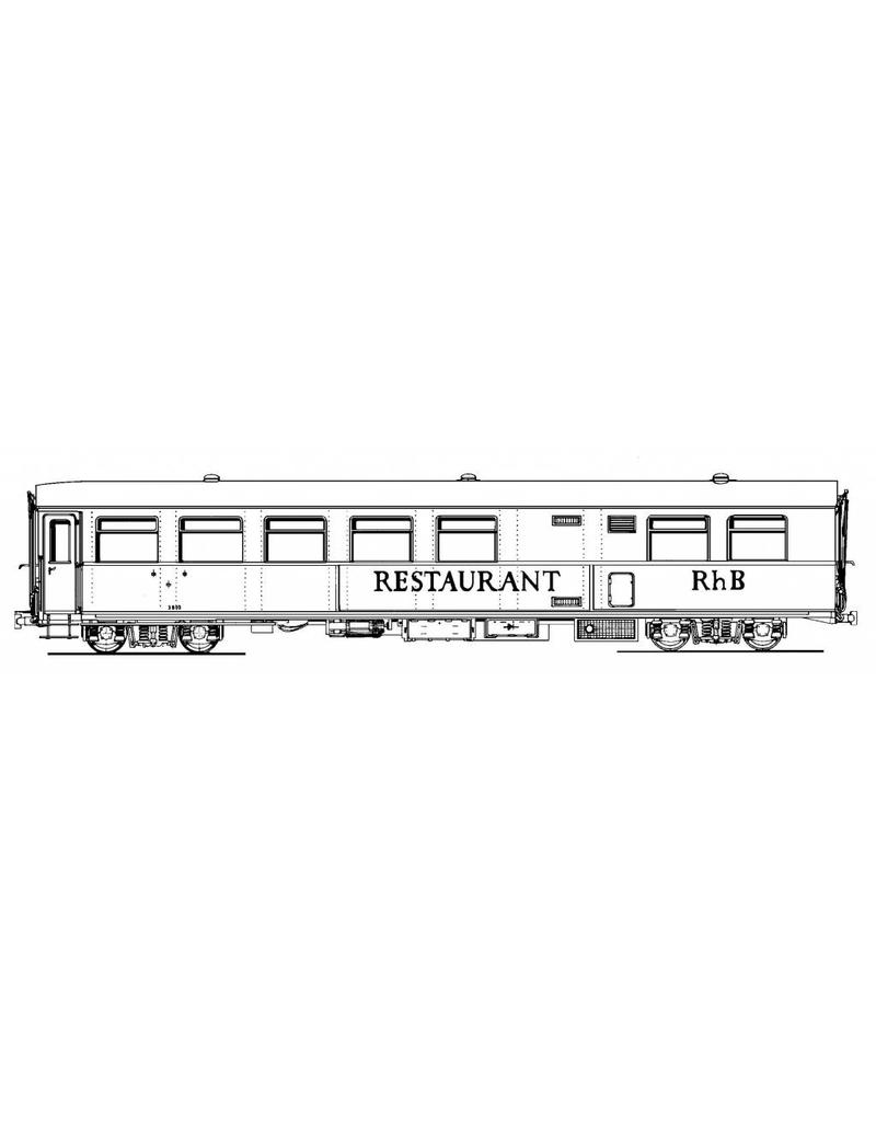 MBT 20.35.011 dining car WR 3810-11 Rhaetian Railway