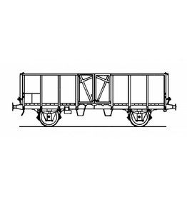 MBT 20.36.004 open goods wagon E 2185.500 0000-0407 SBB-CFF for H0 gauge