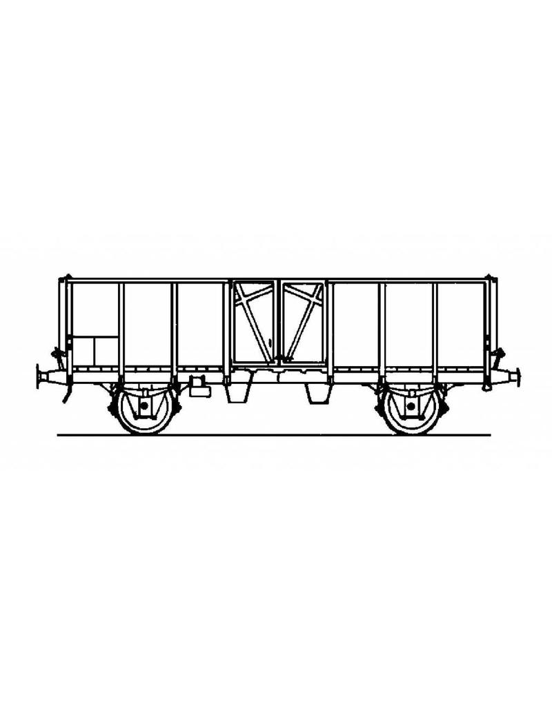 MBT 20.36.004 open goederenwagen E 2185.500 0000-0407 SBB-CFF voor spoor H0