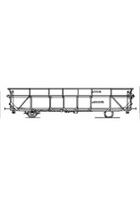 MBT 20.46.001 Autotransportwagen HZ 500.000-506.000P SNCF für Spur H0