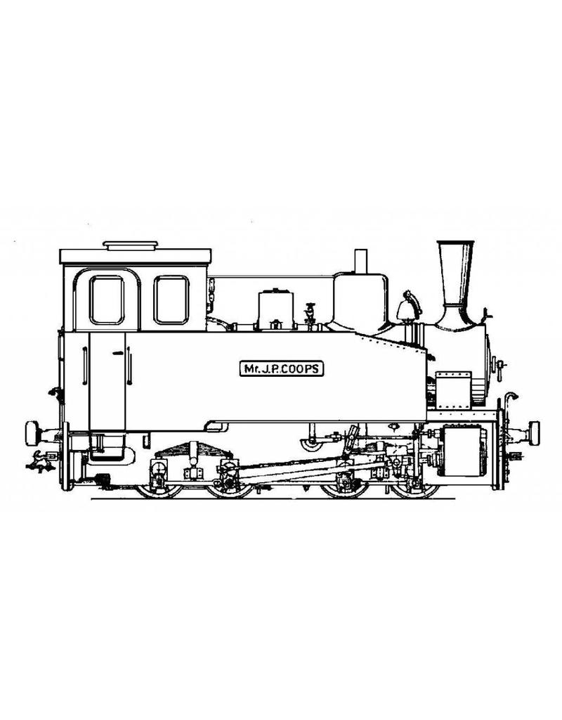 NVM 20.70.003 mobilen Straßenbahnlokomotive 1, 18 ', 19, 20, 16,17,23,26 GSTM tramwegloc