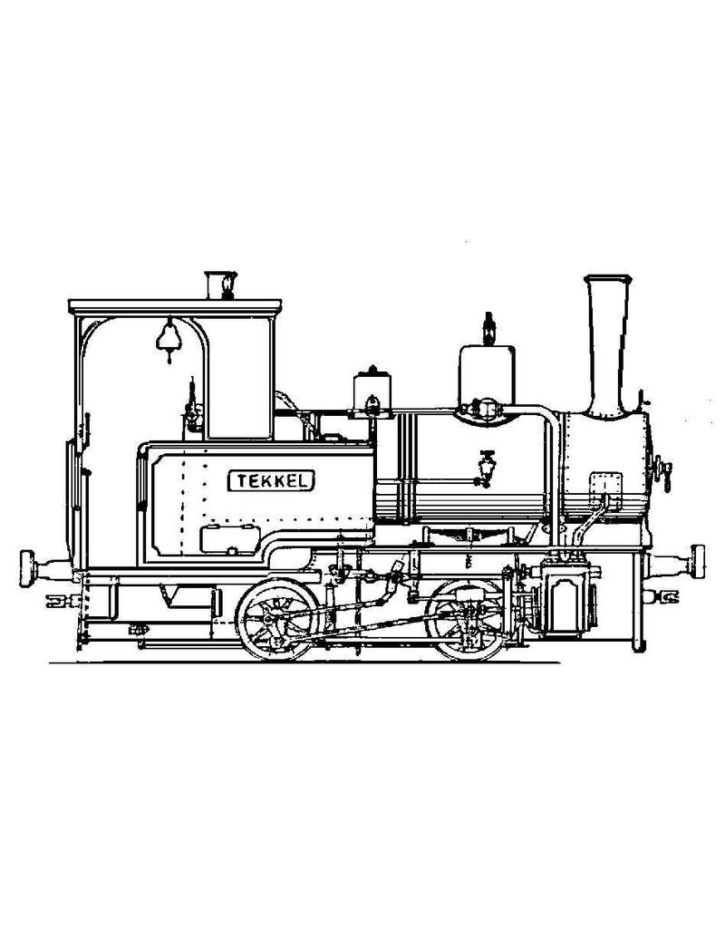 NVM 20.70.003 GSM tramweglocomotief 1, 18", 19, 20; GSTM tramwegloc 16,17,23,26