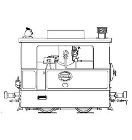 MBT 20.70.008 stoomtramlocomotief ZE 10-16 (Hohenzollern)